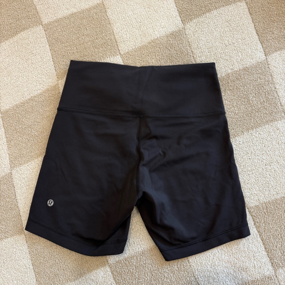 Lululemon Black Wunder Under Shorts